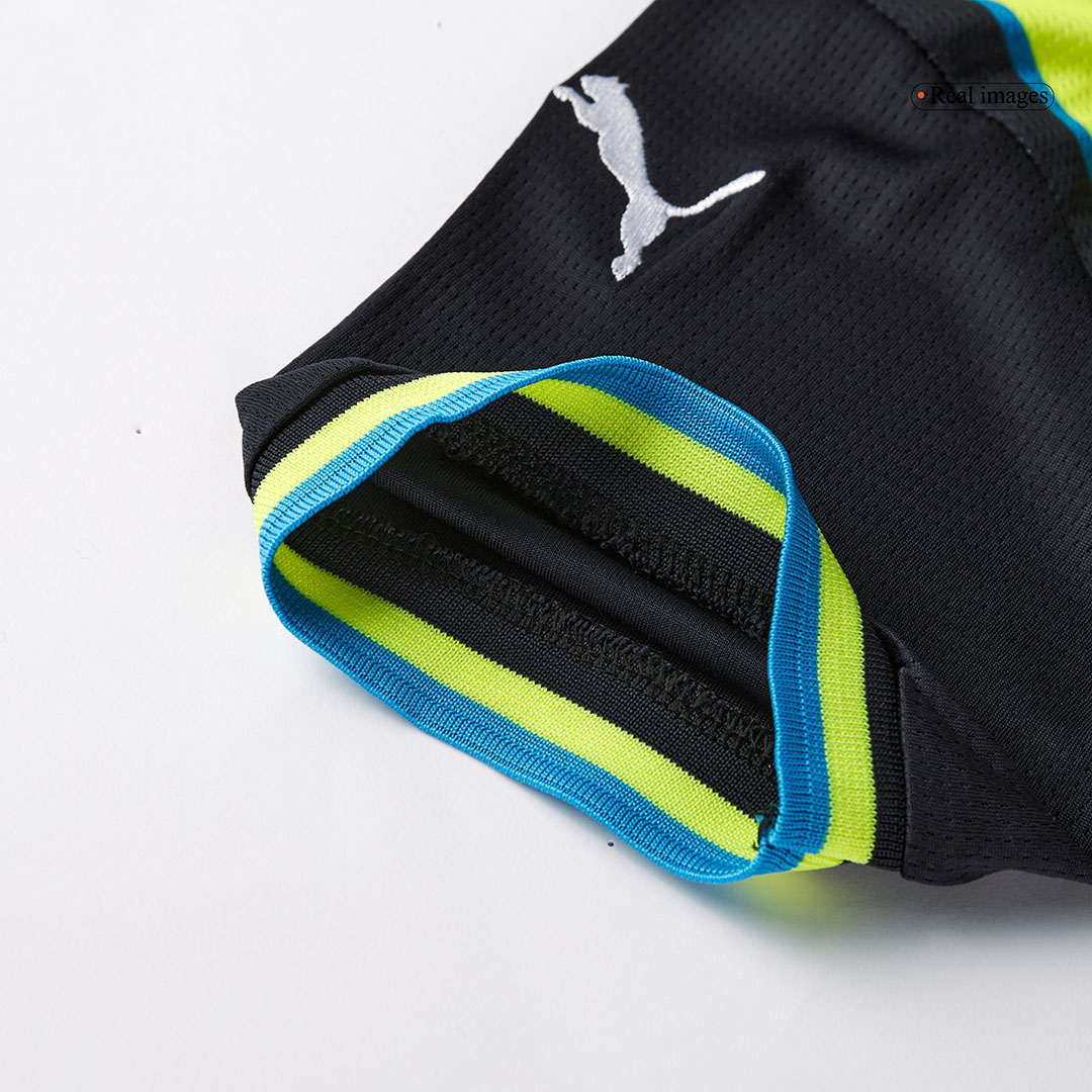 Manchester City Away Kids Soccer Jerseys Kit - gogoalshop