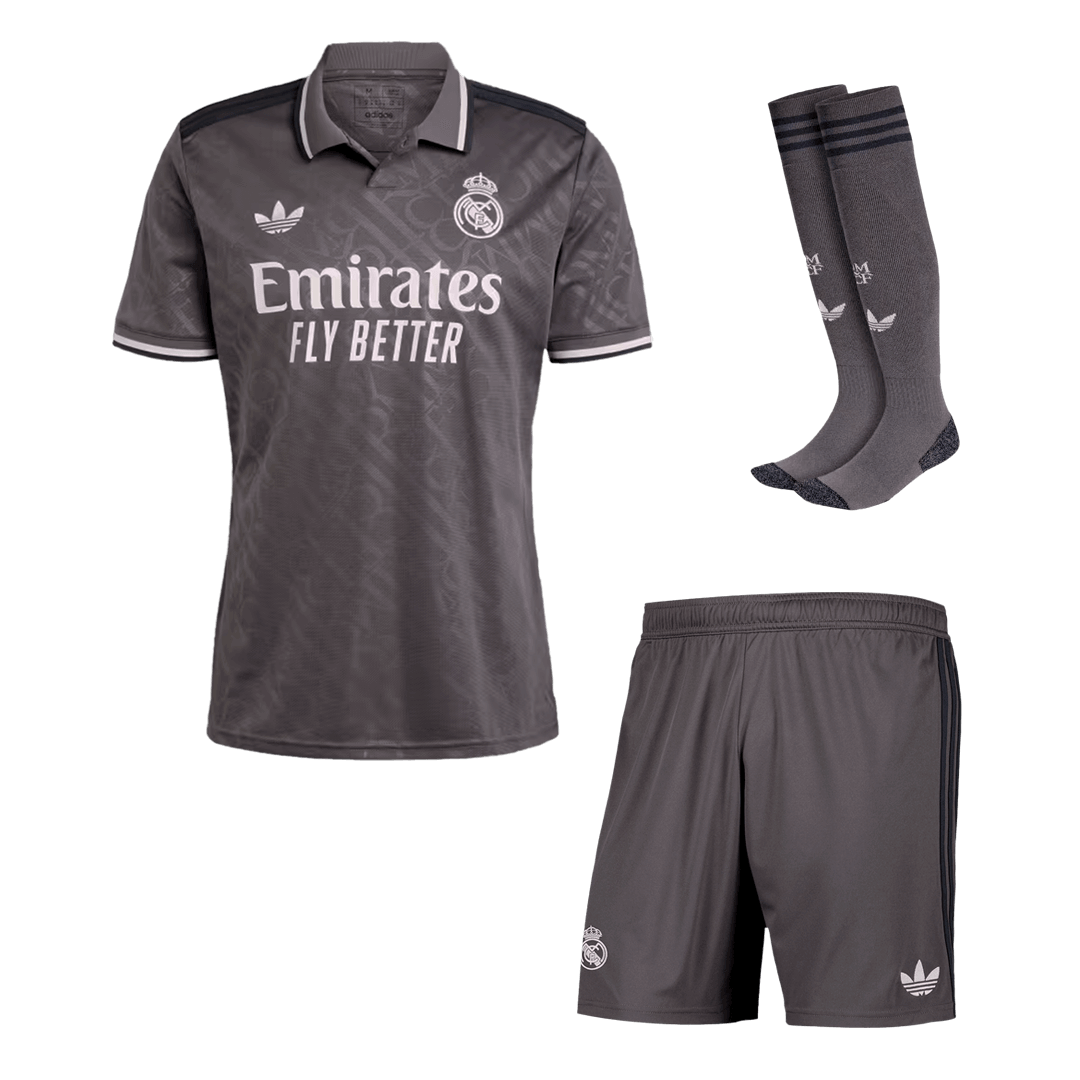 Real Madrid Third Away Jerseys Full Kit - gogoalshop