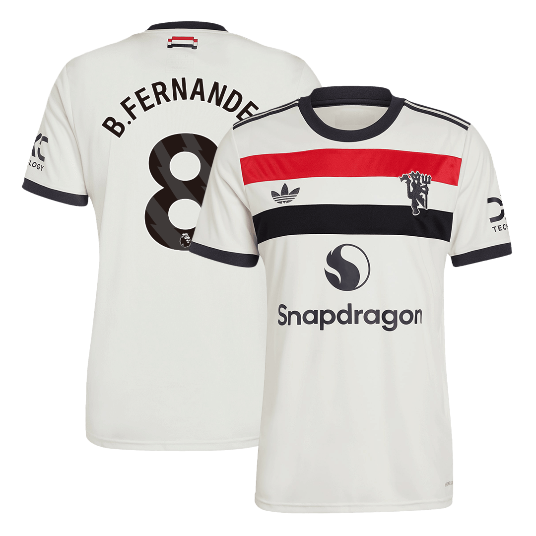 B.FERNANDES #8 Manchester United Third Away Soccer Jersey - gogoalshop