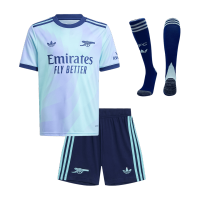 Arsenal Third Away Kids Soccer Jerseys Full Kit - gogoalshop