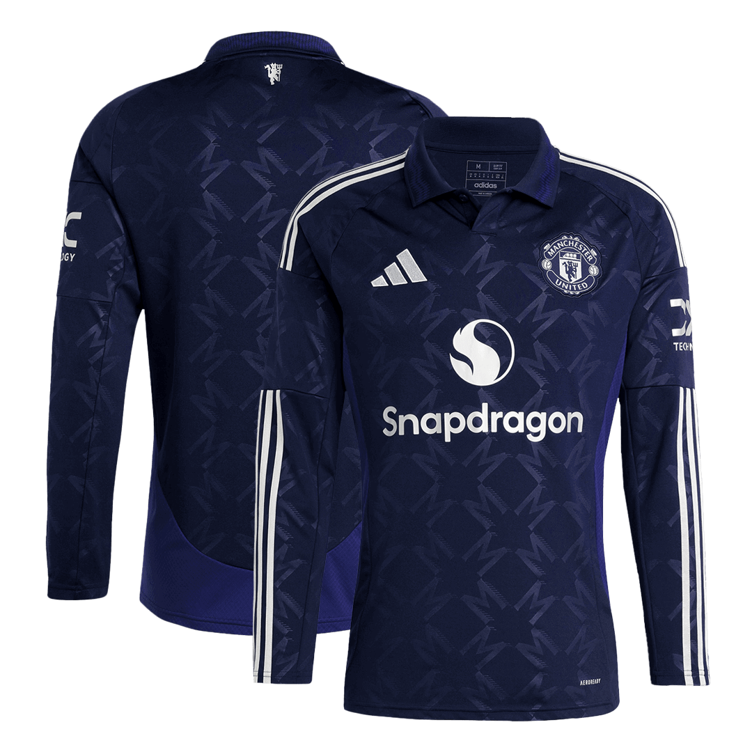 Manchester United Away Long Sleeve Jersey - gogoalshop