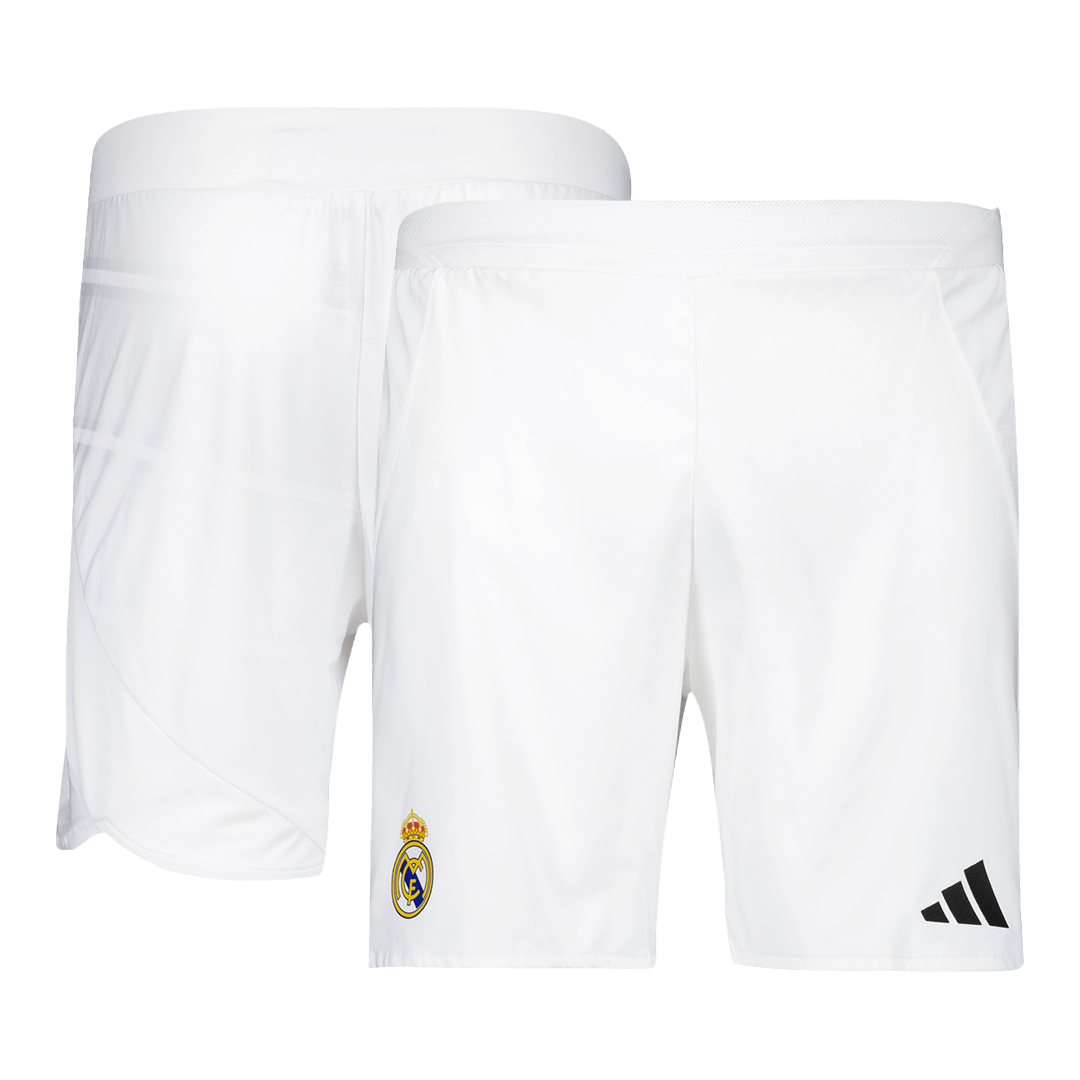 Real Madrid Home Player Version Soccer Shorts - gogoalshop