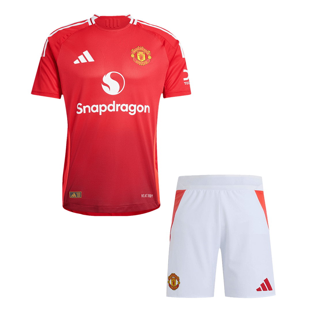 Manchester United Home Player Version Jerseys Kit - gogoalshop