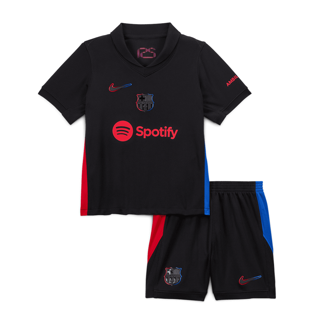 Barcelona Away Kids Soccer Jerseys Kit - gogoalshop