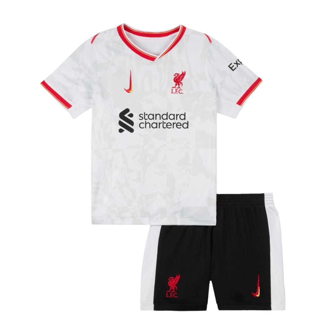 Liverpool Third Away Kids Soccer Jerseys Kit - gogoalshop