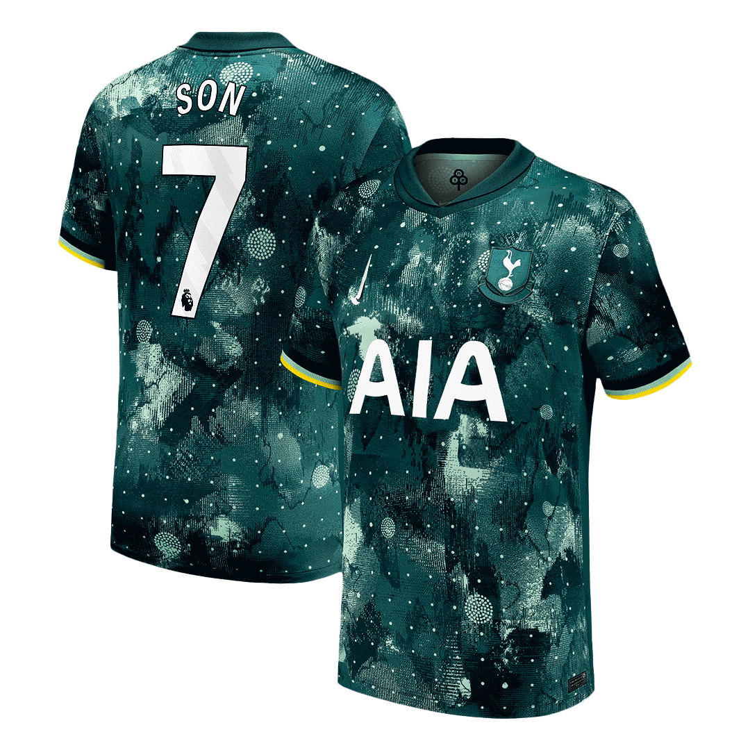 SON #7 Tottenham Hotspur Third Away Soccer Jersey - gogoalshop