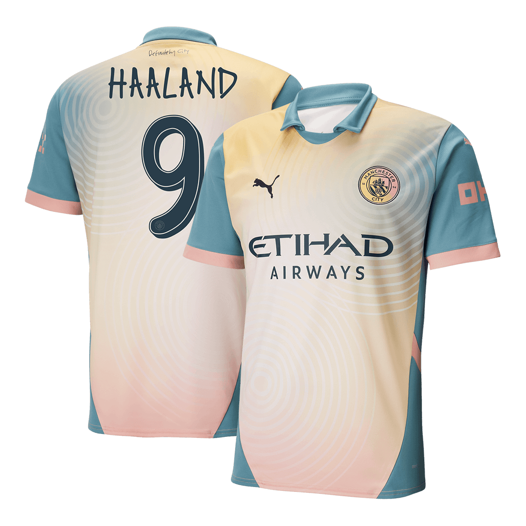 HAALAND #9 Manchester City Fourth Away Soccer Jersey - gogoalshop