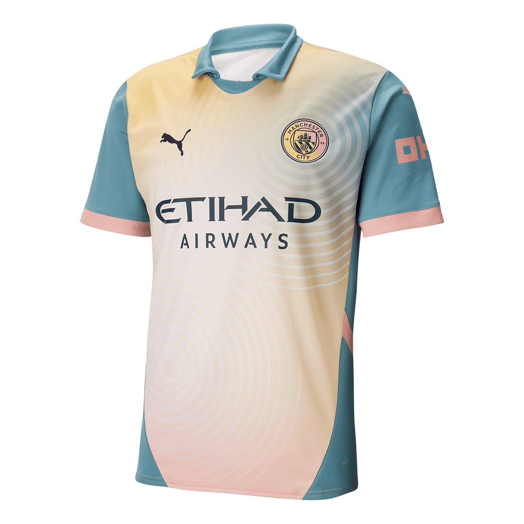 Manchester City Fourth Away Soccer Jersey - gogoalshop