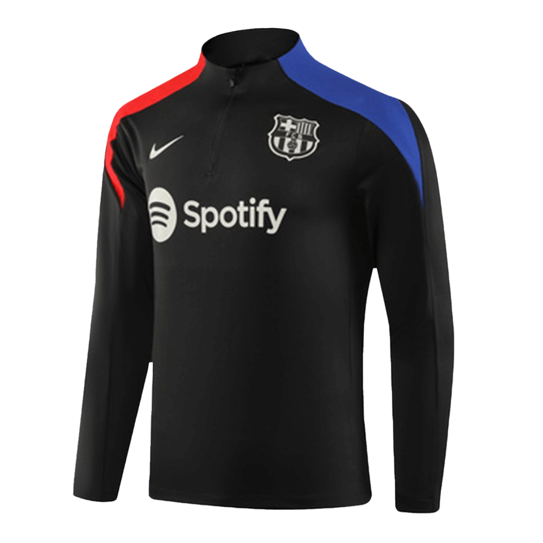 Barcelona Zipper Sweatshirt Kit(Top+Pants) 24/25 - gogoalshop