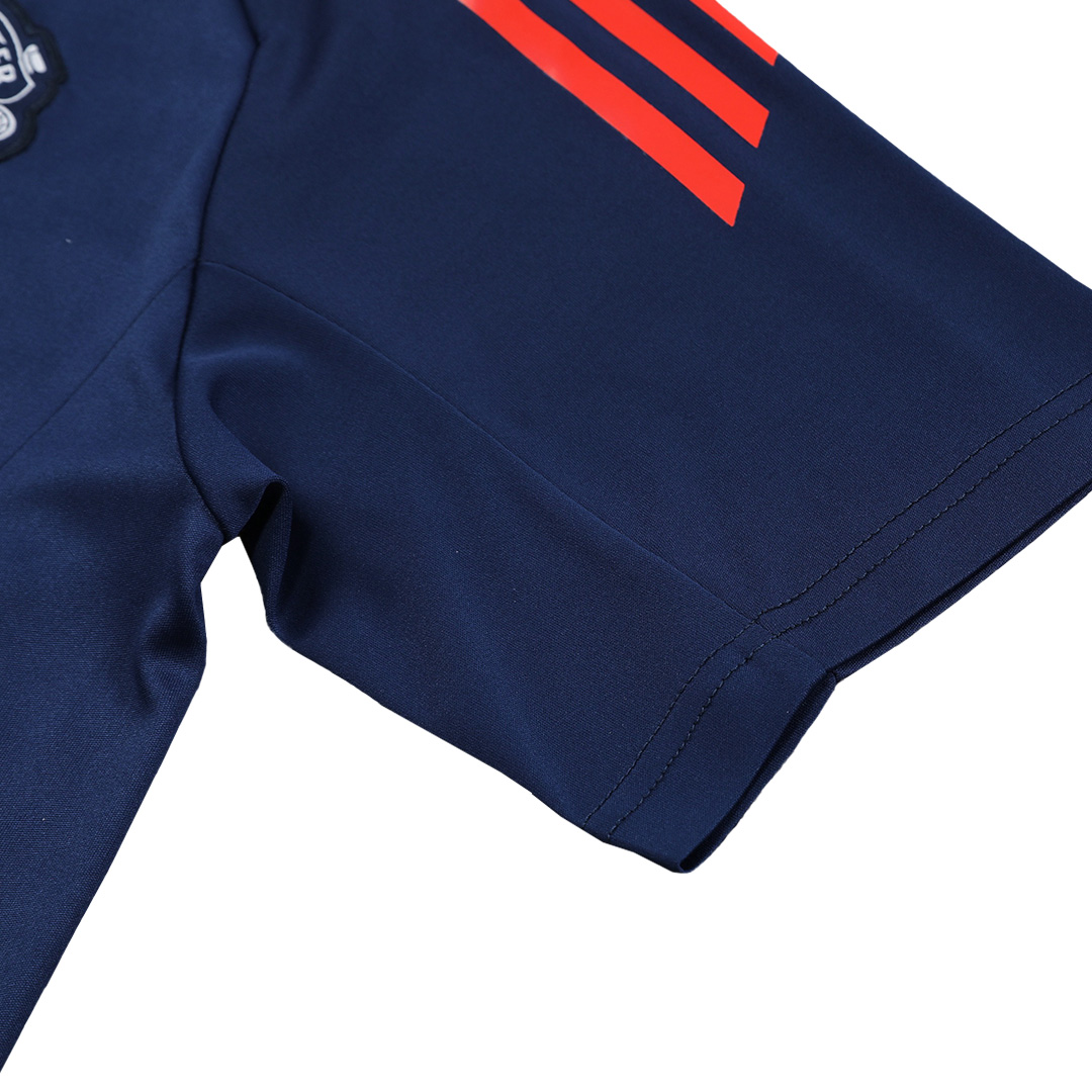 Manchester United Pre-Match Soccer Jersey Navy - gogoalshop