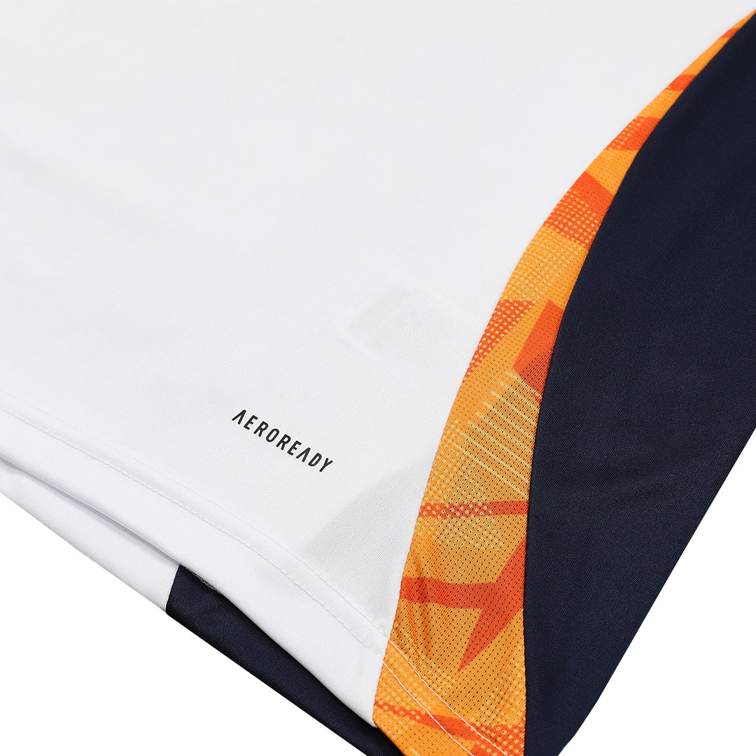 Real Madrid Pre-Match Sleeveless Top White - gogoalshop