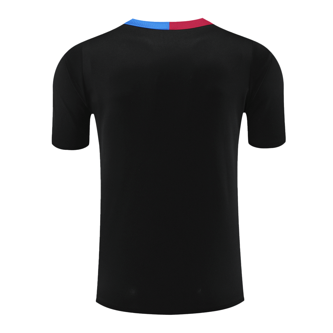 Barcelona Pre-Match Soccer Jersey Black - gogoalshop