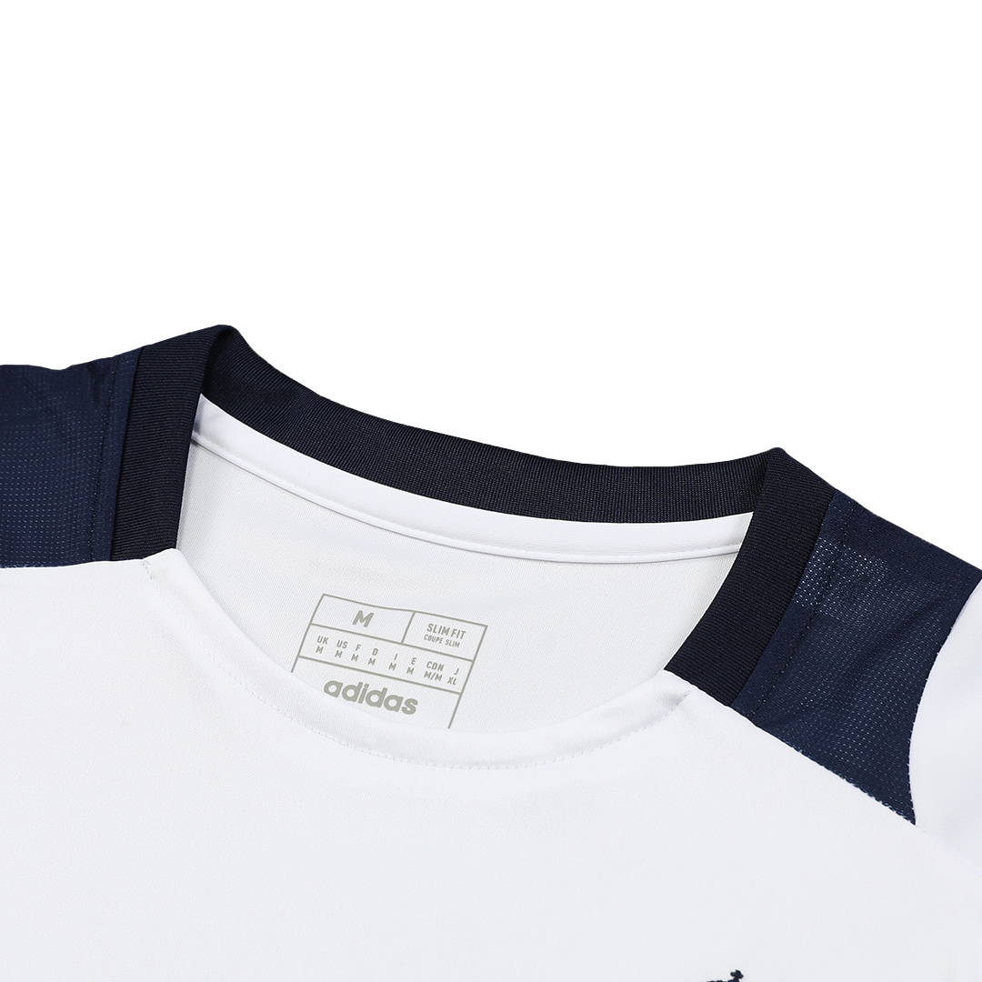 Real Madrid Pre-Match Sleeveless Top White - gogoalshop