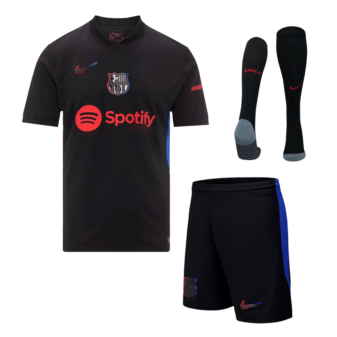 Barcelona Away Jerseys Full Kit - gogoalshop