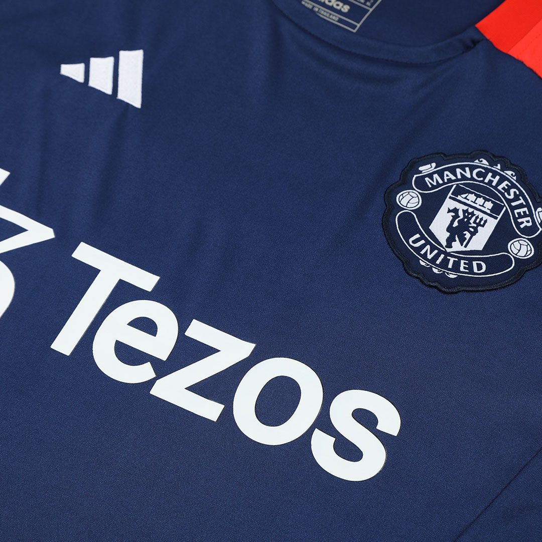 Manchester United Pre-Match Soccer Jersey Navy - gogoalshop