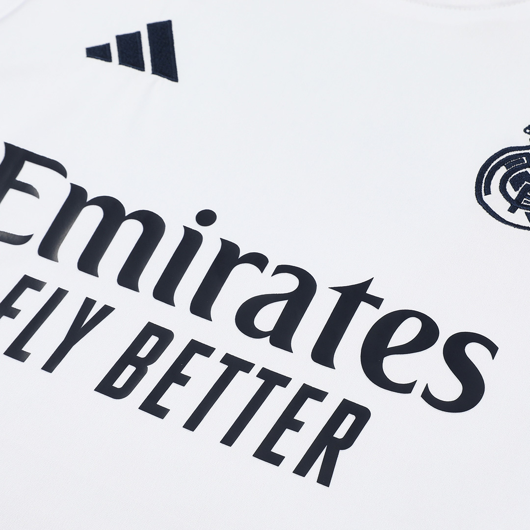 Real Madrid Pre-Match Sleeveless Top White - gogoalshop
