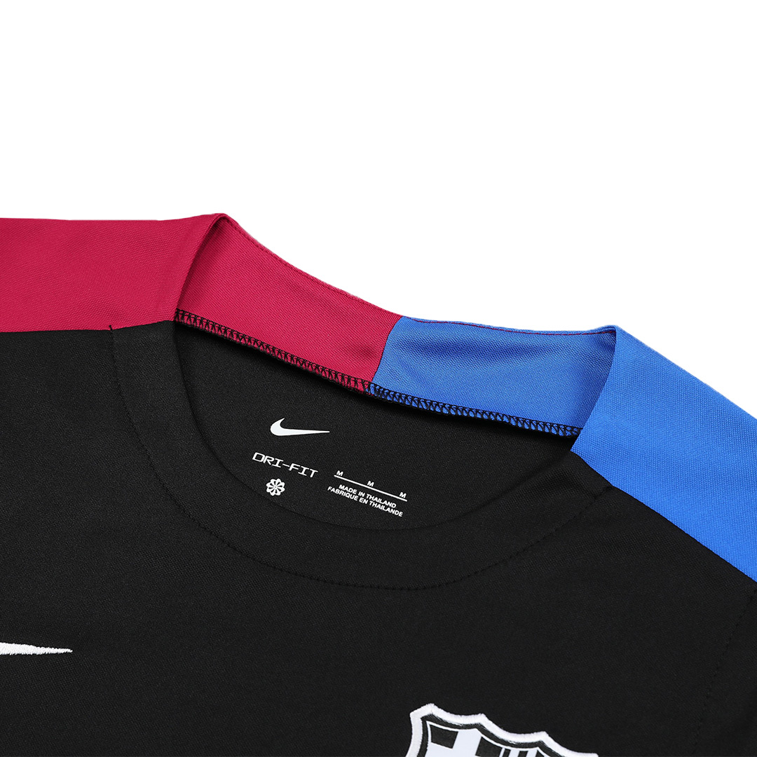 Barcelona Pre-Match Sleeveless Top Black - gogoalshop