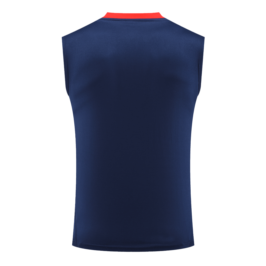 Manchester United Pre-Match Sleeveless Top Navy - gogoalshop