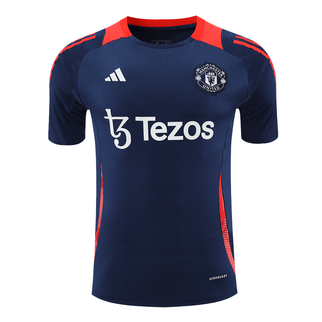 Manchester United Pre-Match Soccer Jersey Navy - gogoalshop