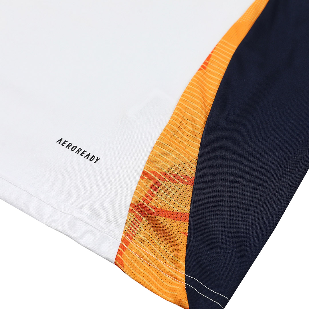 Real Madrid Pre-Match Soccer Jersey White - gogoalshop