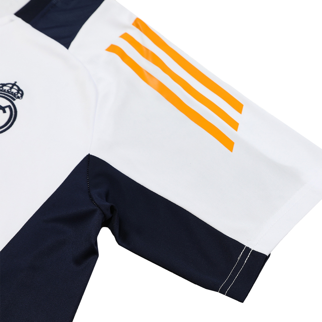 Real Madrid Pre-Match Soccer Jersey White - gogoalshop