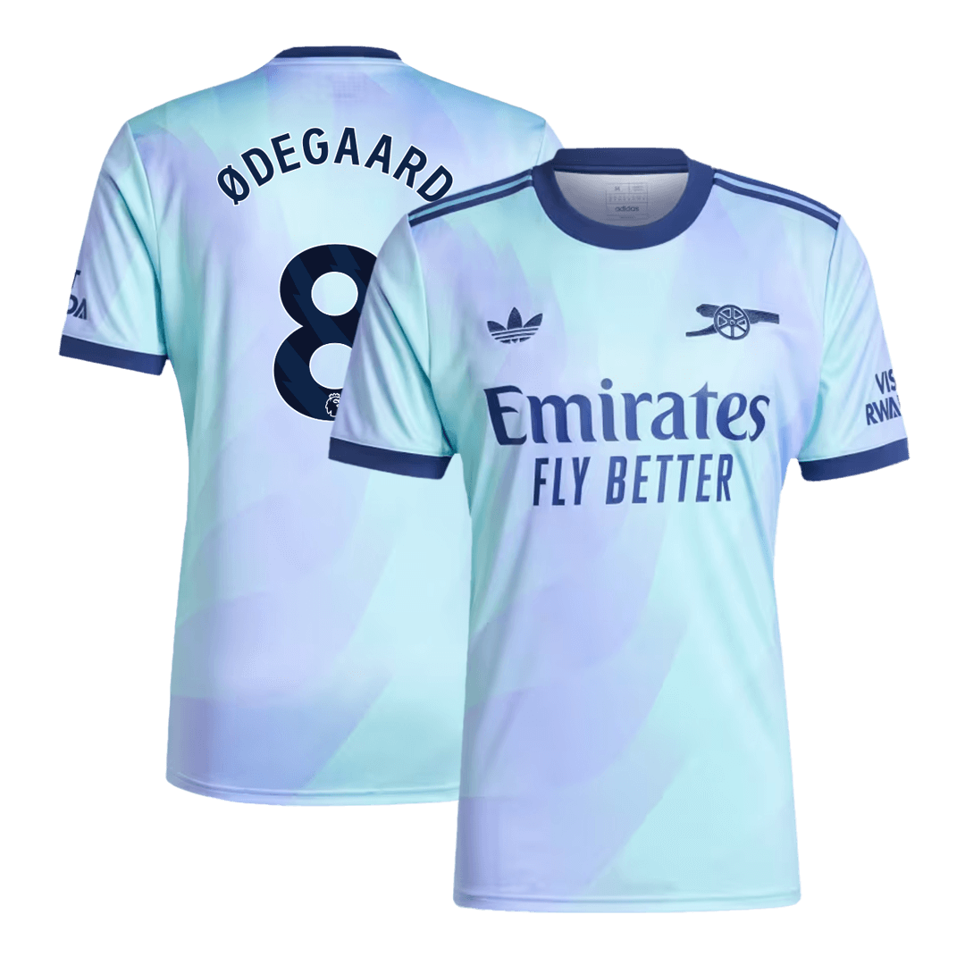 ØDEGAARD #8 Arsenal Third Away Soccer Jersey - gogoalshop