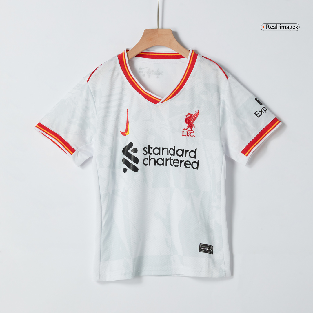 Liverpool Third Away Kids Soccer Jerseys Kit - gogoalshop