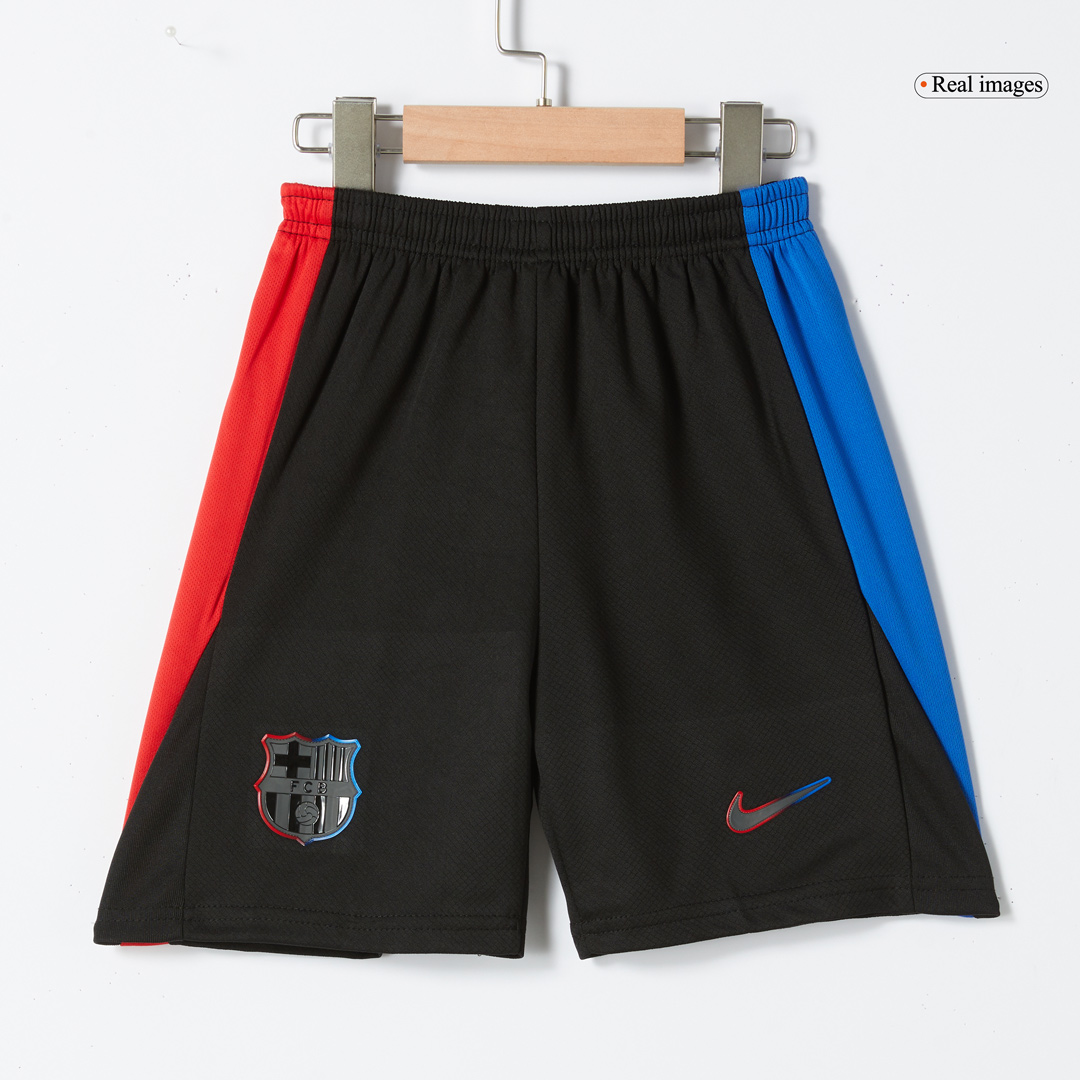 Barcelona Away Kids Soccer Jerseys Kit - gogoalshop