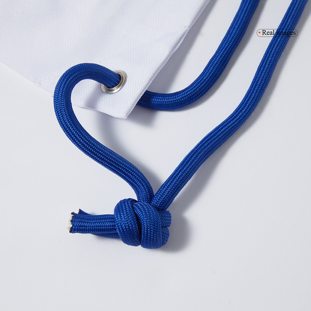 Free Real Madrid Gymsack White - gogoalshop