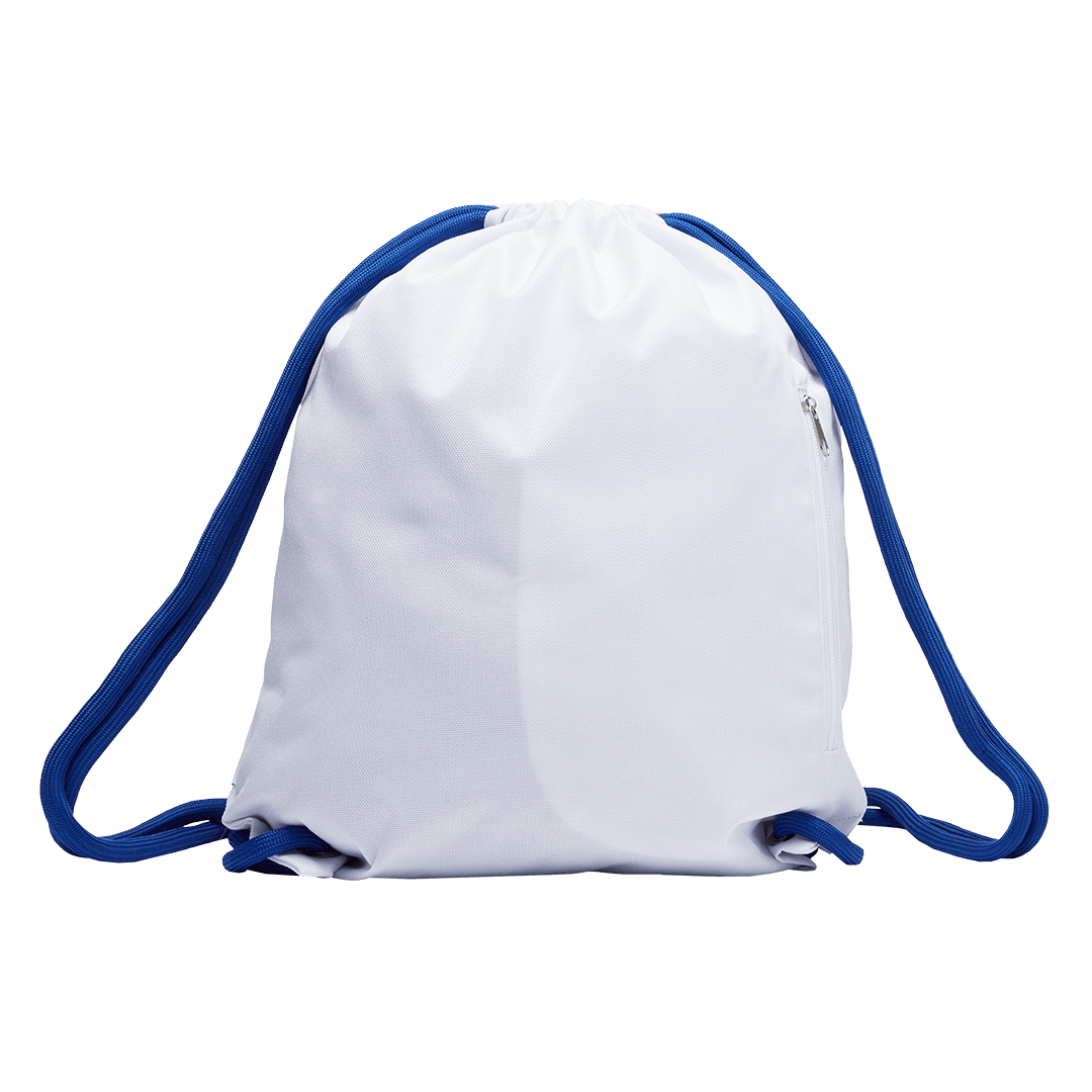 Free Real Madrid Gymsack White - gogoalshop