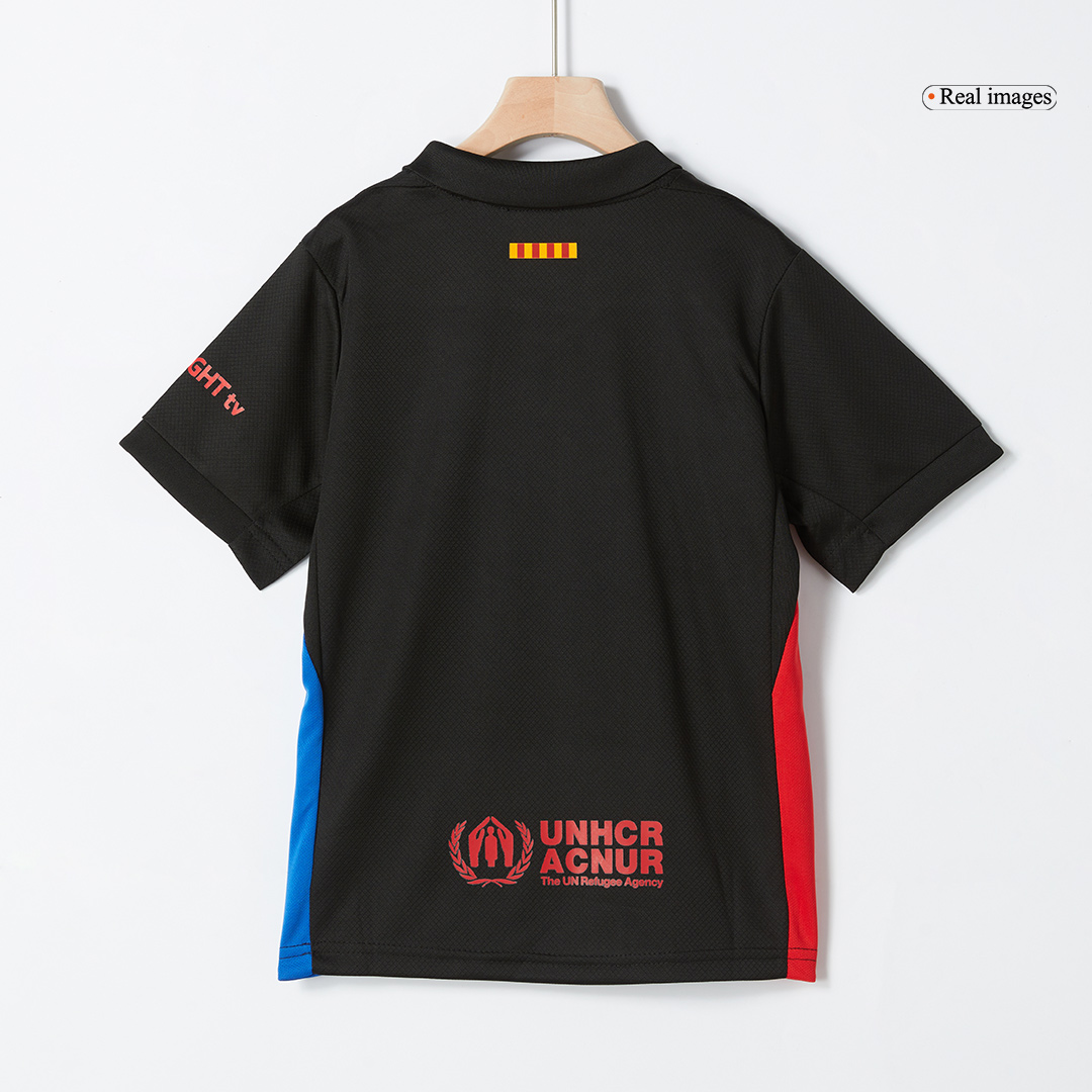 Barcelona Away Kids Soccer Jerseys Kit - gogoalshop