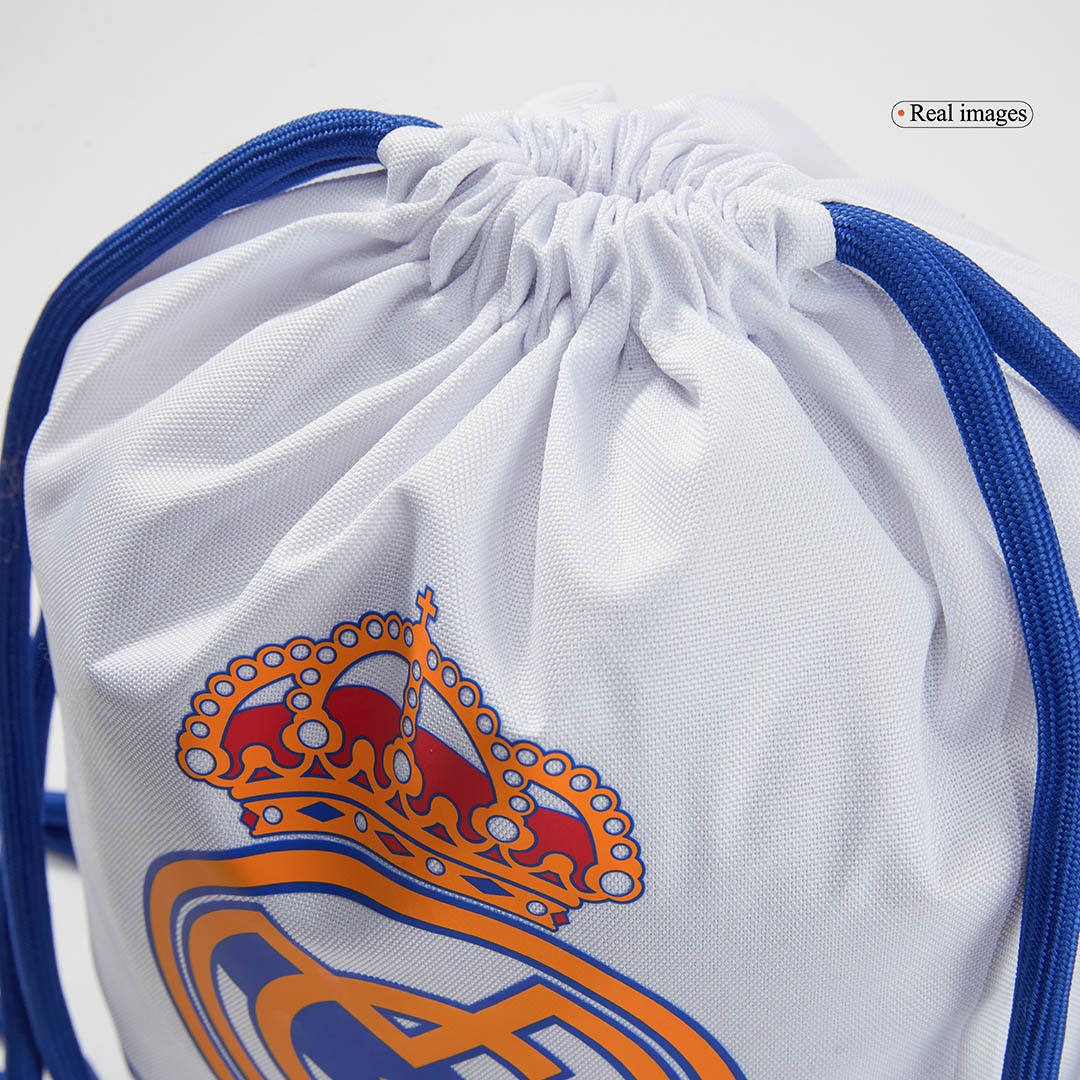 Free Real Madrid Gymsack White - gogoalshop
