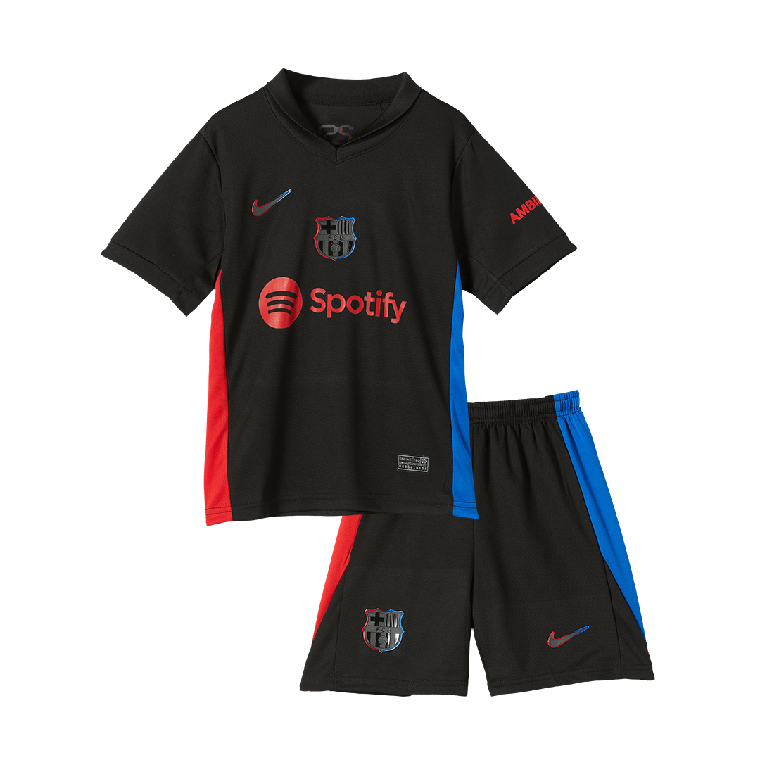 Barcelona Away Kids Soccer Jerseys Kit - gogoalshop