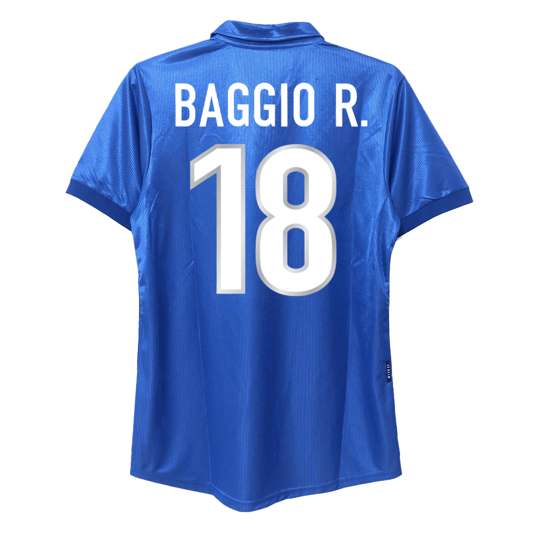 Retro Jersey BAGGIO R. #18 Italy Home World Cup 1998 - gogoalshop