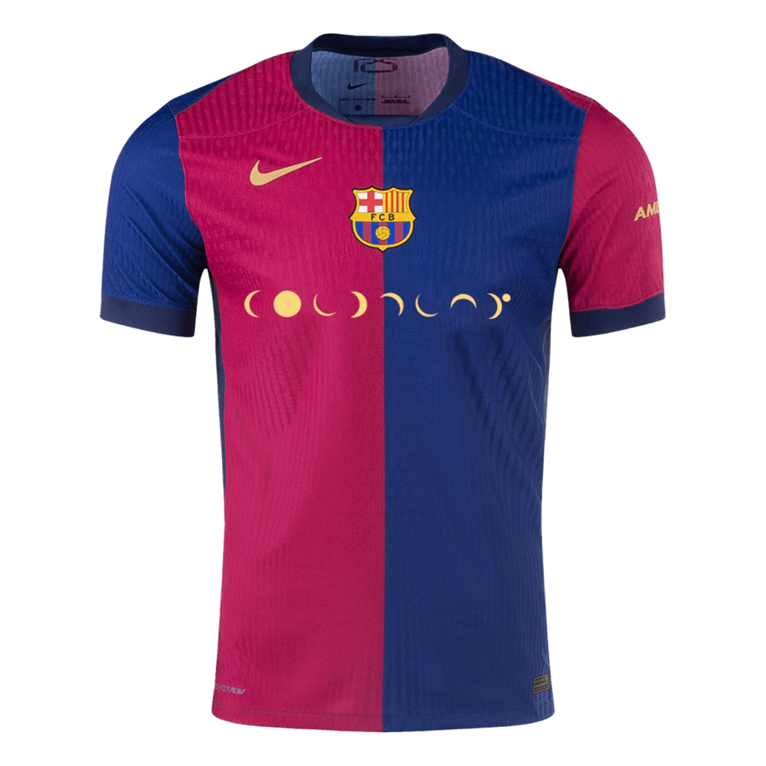 Barcelona Home Authentic Soccer Jersey - COLDPLAY - gogoalshop