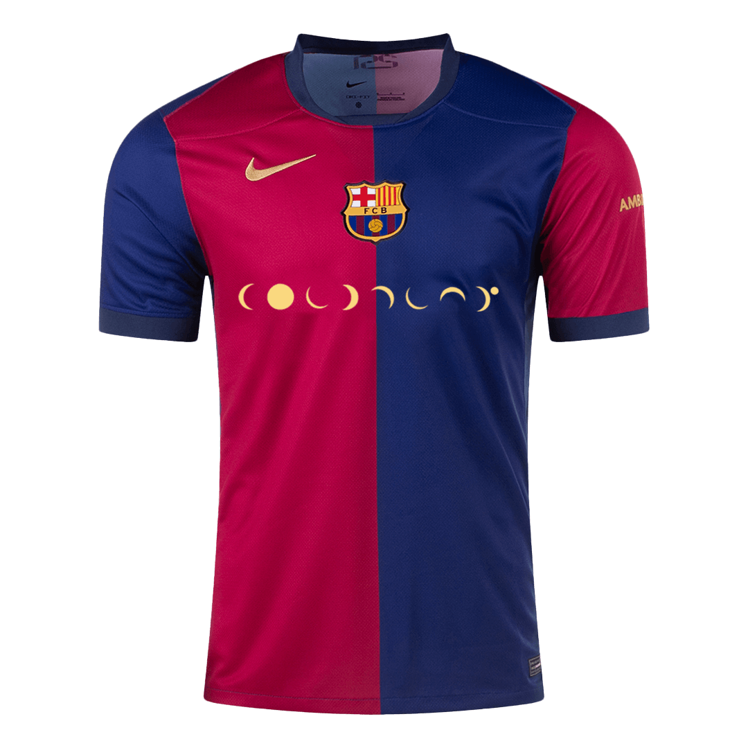 Barcelona Home Soccer Jersey - COLDPLAY - gogoalshop