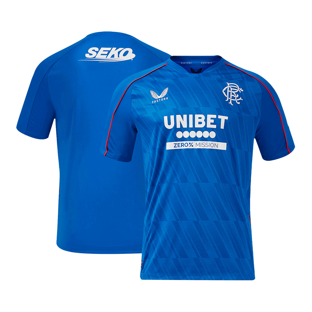 Glasgow Rangers Home Soccer Jersey - gogoalshop