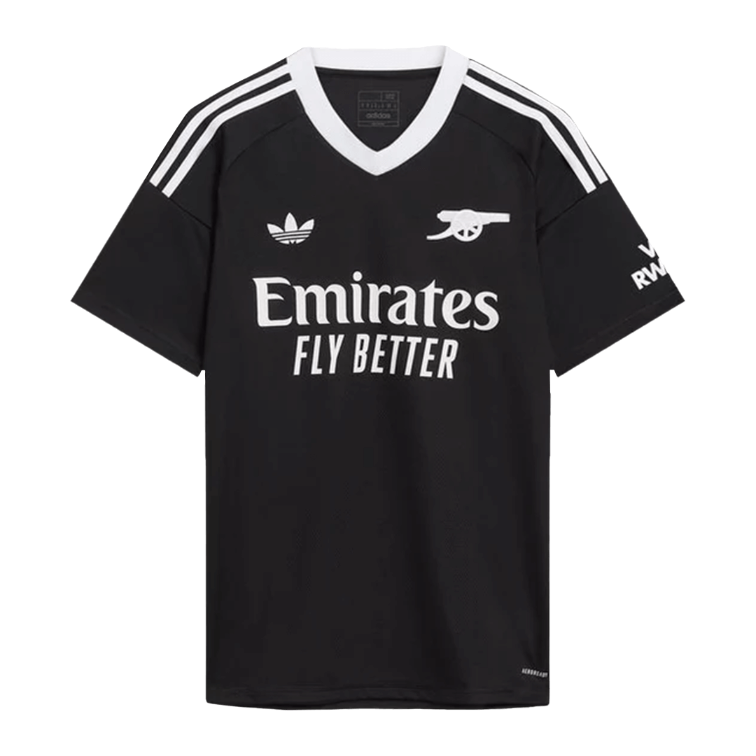Arsenal Third Away Goalkeeper Soccer Jersey Black - gogoalshop