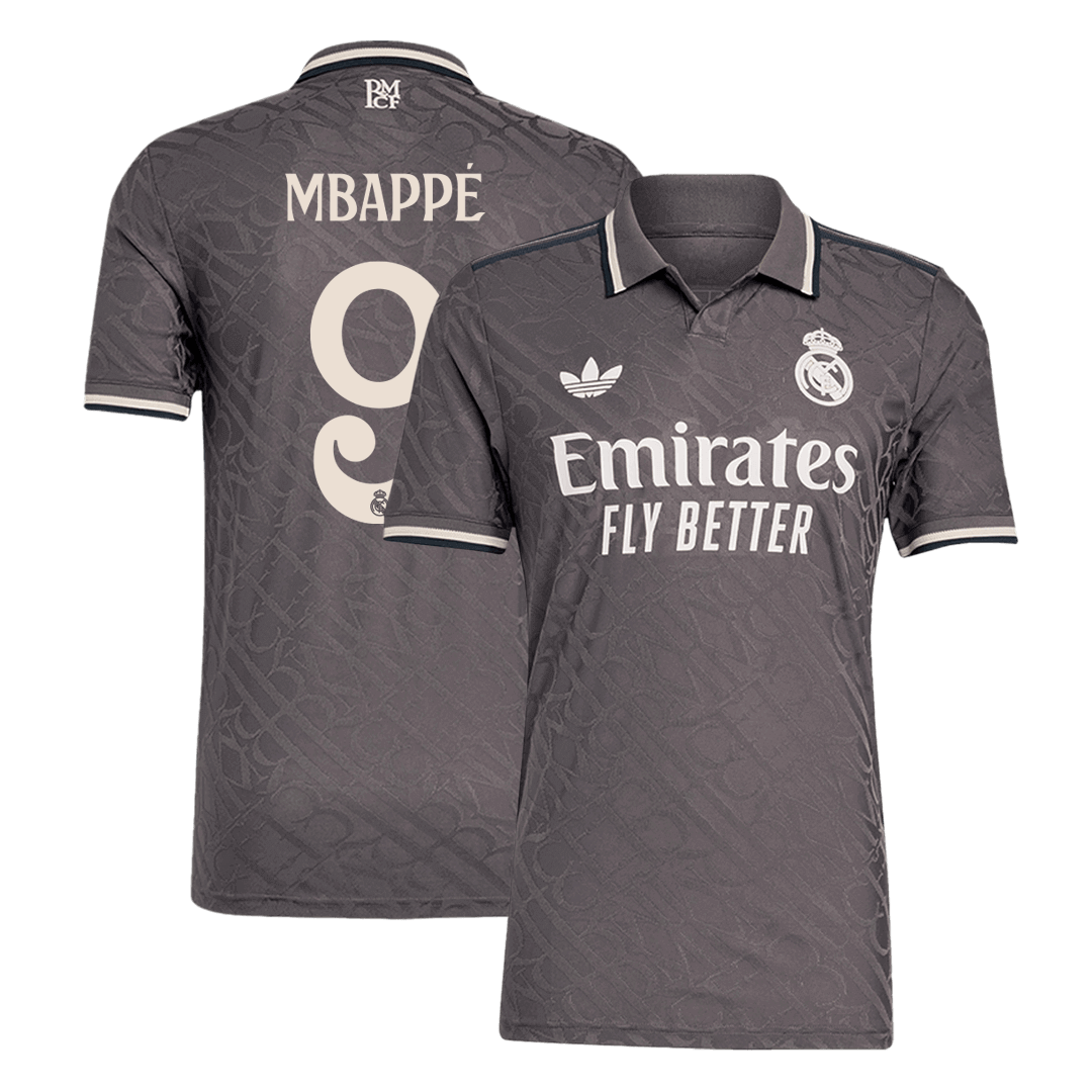 MBAPPÉ #9 Real Madrid Third Away Player Version Jersey - gogoalshop