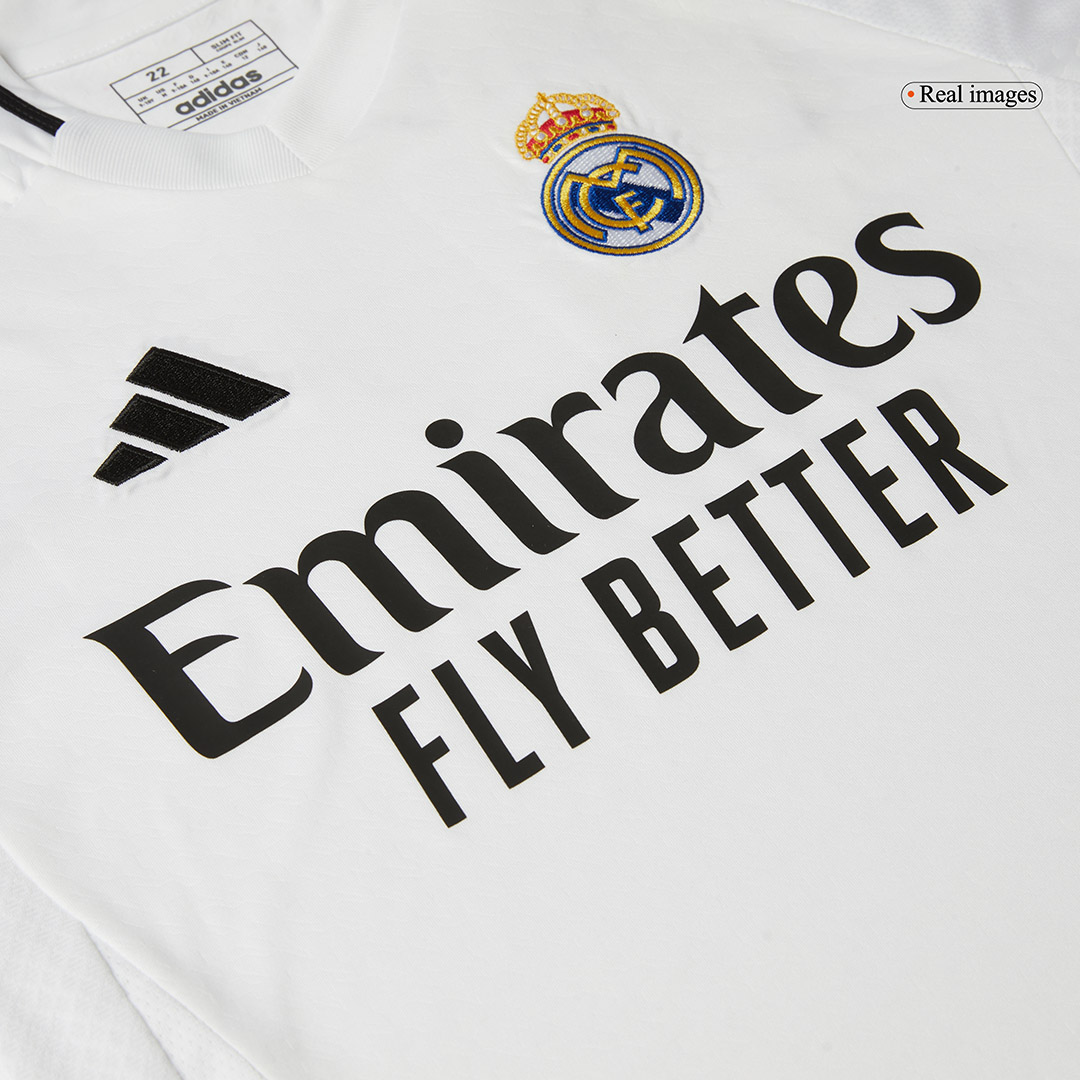 Real Madrid Home Kids Soccer Jerseys Kit - gogoalshop