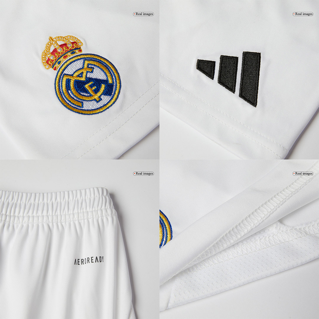 Real Madrid Home Kids Soccer Jerseys Kit - gogoalshop