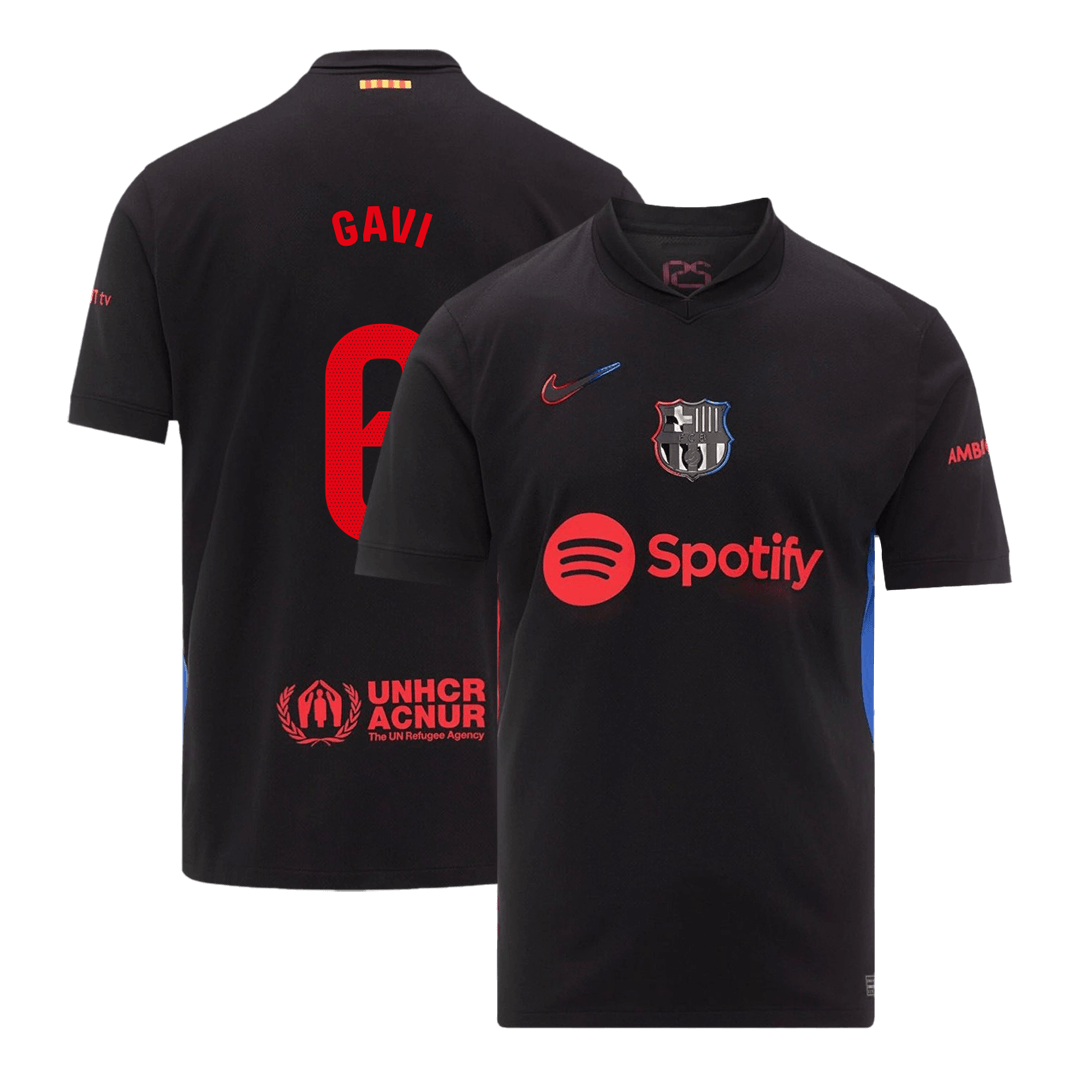 GAVI #6 Barcelona Away Soccer Jersey - gogoalshop