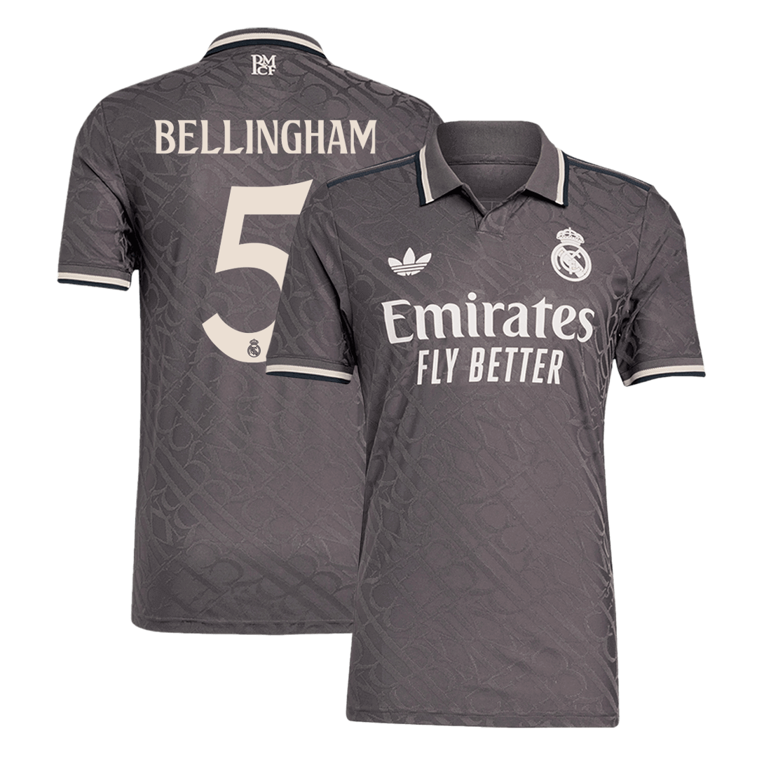 BELLINGHAM #5 Real Madrid Third Away Player Version Jersey - gogoalshop