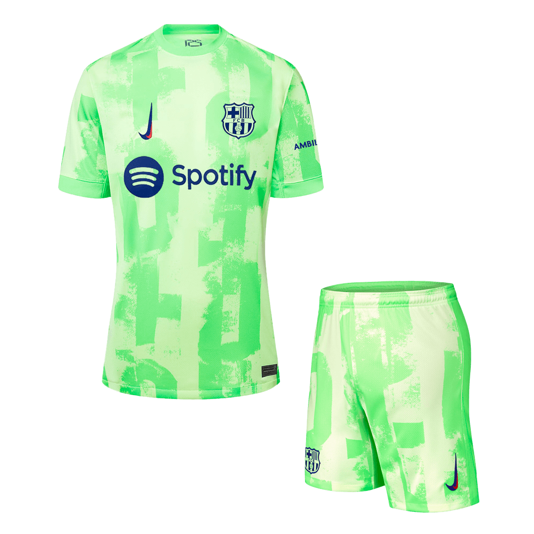 Barcelona Third Away Jerseys Kit - gogoalshop