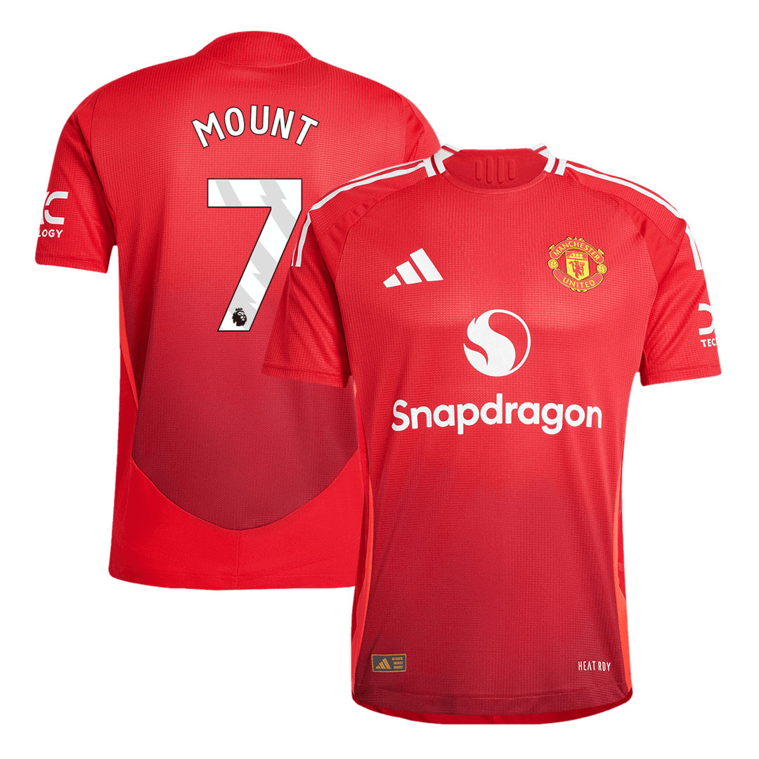 MOUNT #7 Manchester United Home Player Version Jersey - gogoalshop