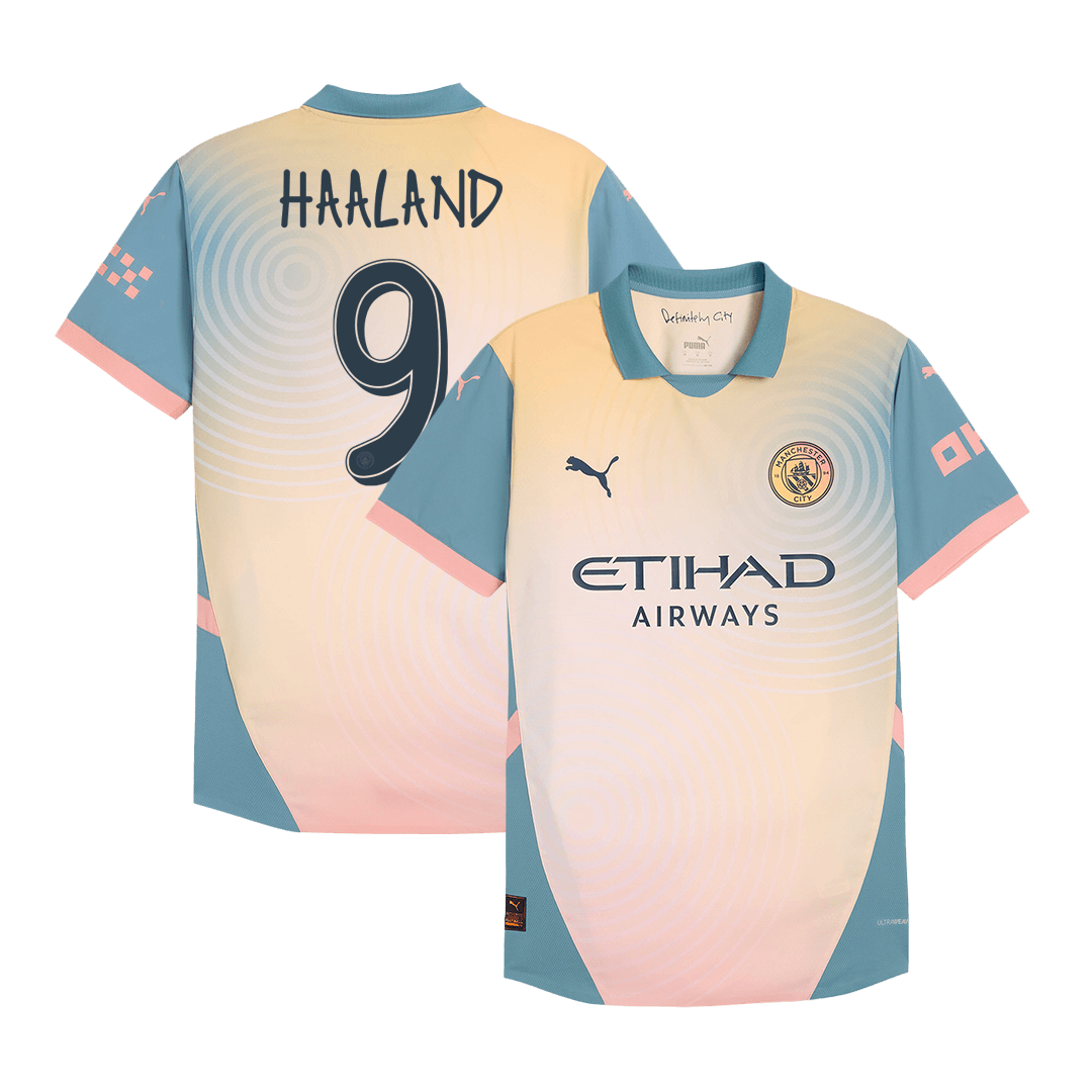 HAALAND #9 Manchester City Fourth Away Player Version Jersey - gogoalshop