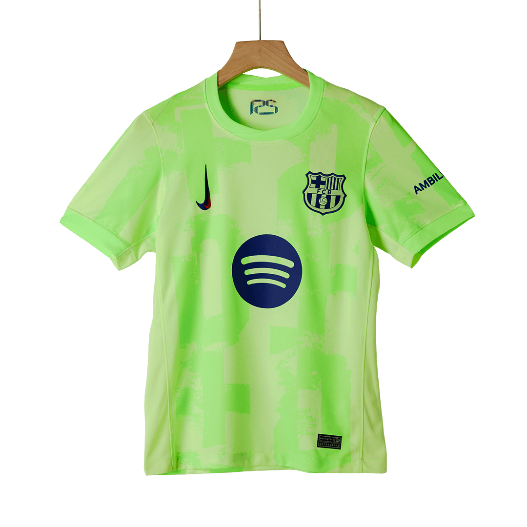 Barcelona Third Away Jerseys Full Kit- (Spotify Logo Without Text) - gogoalshop