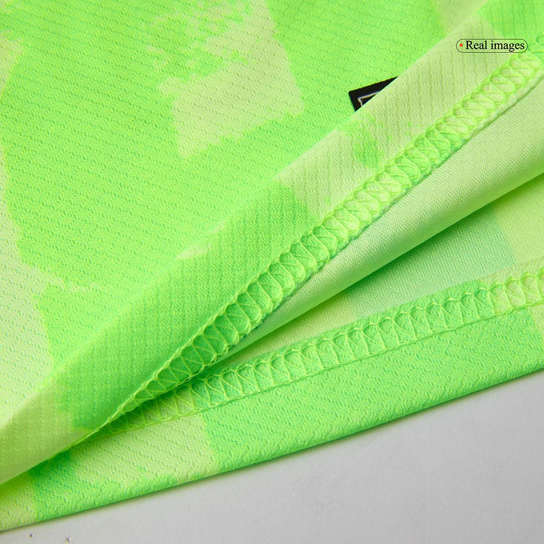 Barcelona Third Away Kids Soccer Jerseys Kit - UCL (Spotify Logo Without Text) - gogoalshop