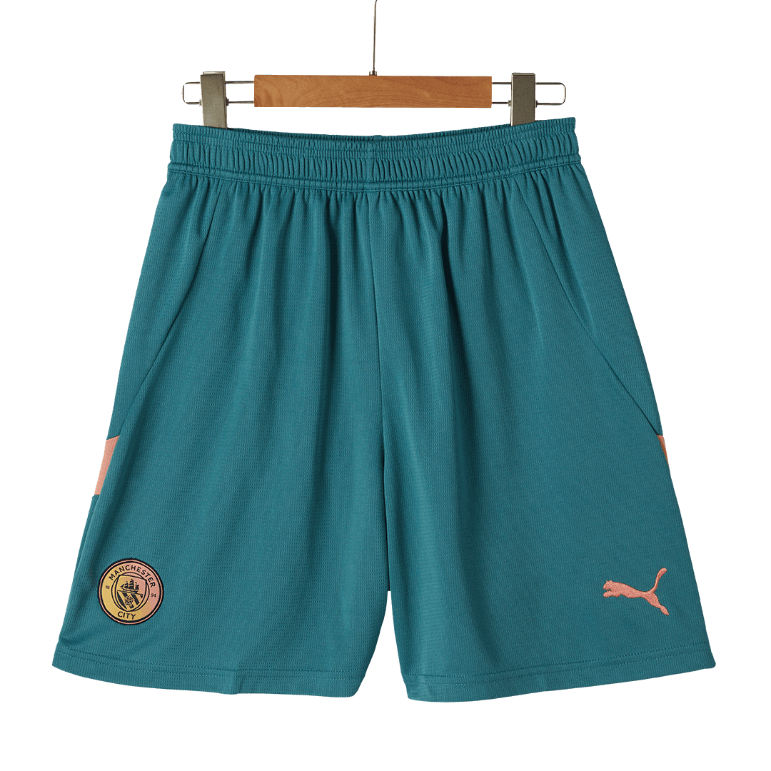 Manchester City Fourth Away Soccer Shorts - gogoalshop