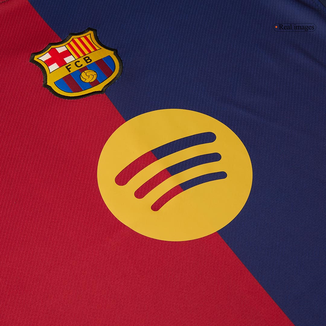 RAPHINHA #11 Barcelona Home Soccer Jersey - UCL(Spotify Logo Without Text) - gogoalshop